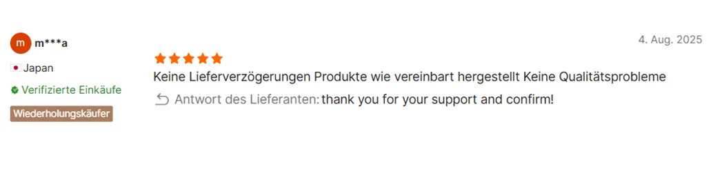 Customer review screenshot 1